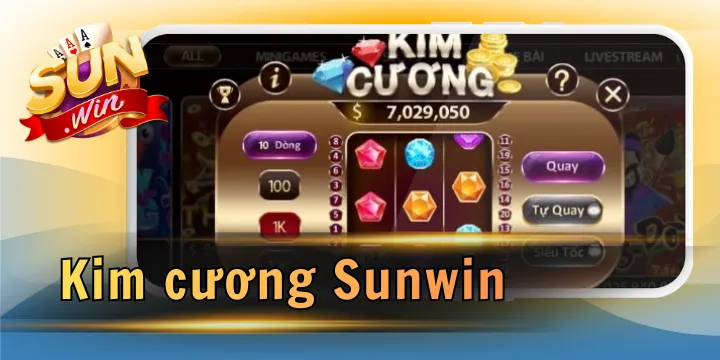 Kim cương Sunwin - Mini game đình đám nhất hiện nay
