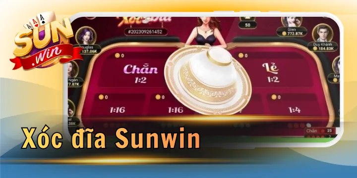 Xóc đĩa Sunwin - Thử vận may siêu dễ dàng trong tầm tay