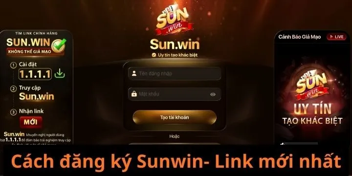 Hướng dẫn tạo tài khoản trở thành hội viên Sun win siêu dễ 