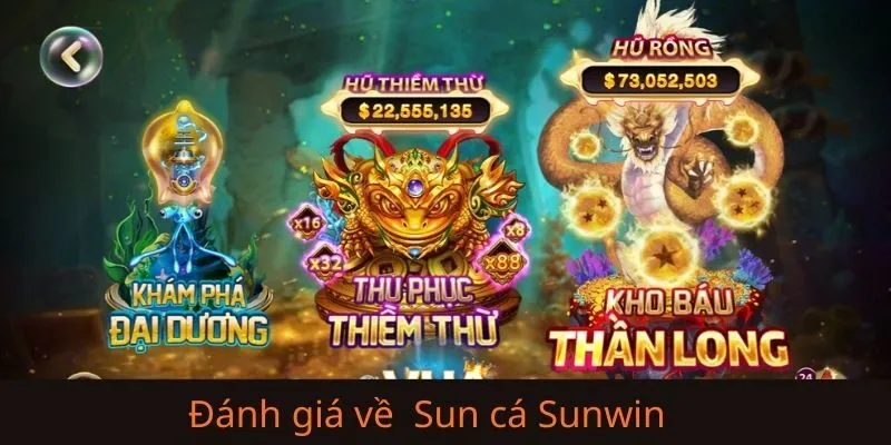Đánh giá độ uy tín và bảo mật khi chơi Sun cá Sunwin