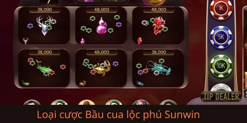 Hướng dẫn chi tiết luật chơi và cách đặt cược Bầu cua lộc phú Sunwin