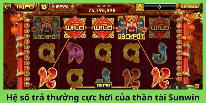 Thần tài Sunwin là slot game bạn không nên bỏ lỡ