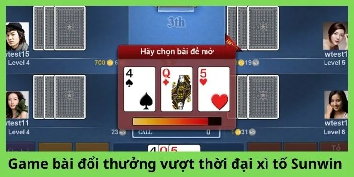 Giới thiệu nhanh về trò chơi xì tố Sunwin